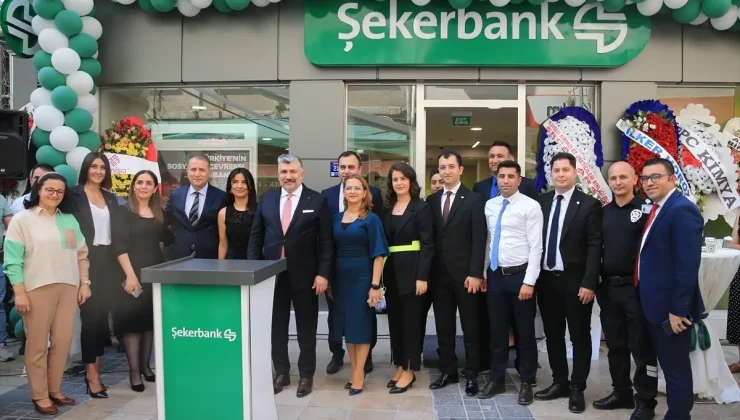 Şekerbank’ın Kayseri’deki yeni şubesi hizmete girdi